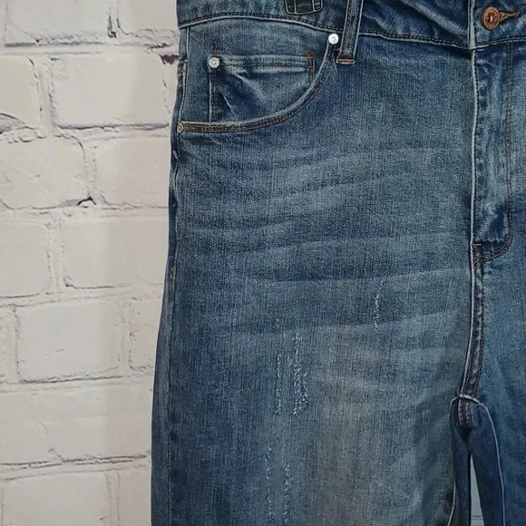 Special A Womens Jeans Size 2XL Distressed Medium Dark Wash Skinny NWT - Picture 2 of 15